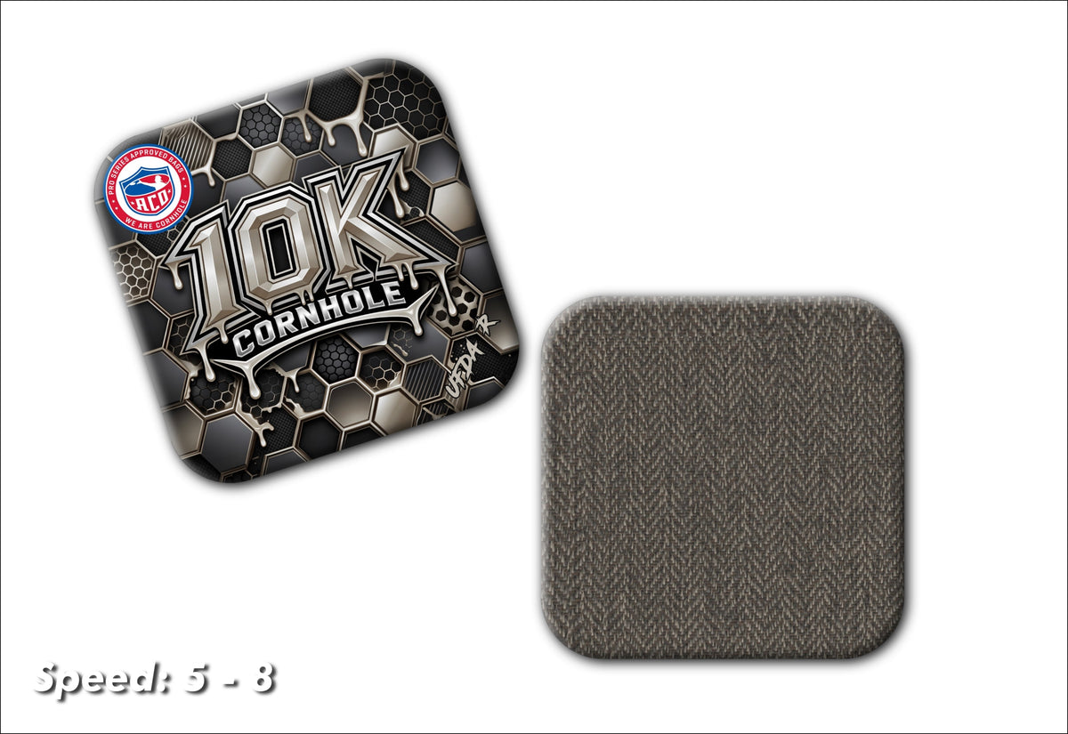 Honeycomb Noir Cornhole Bags