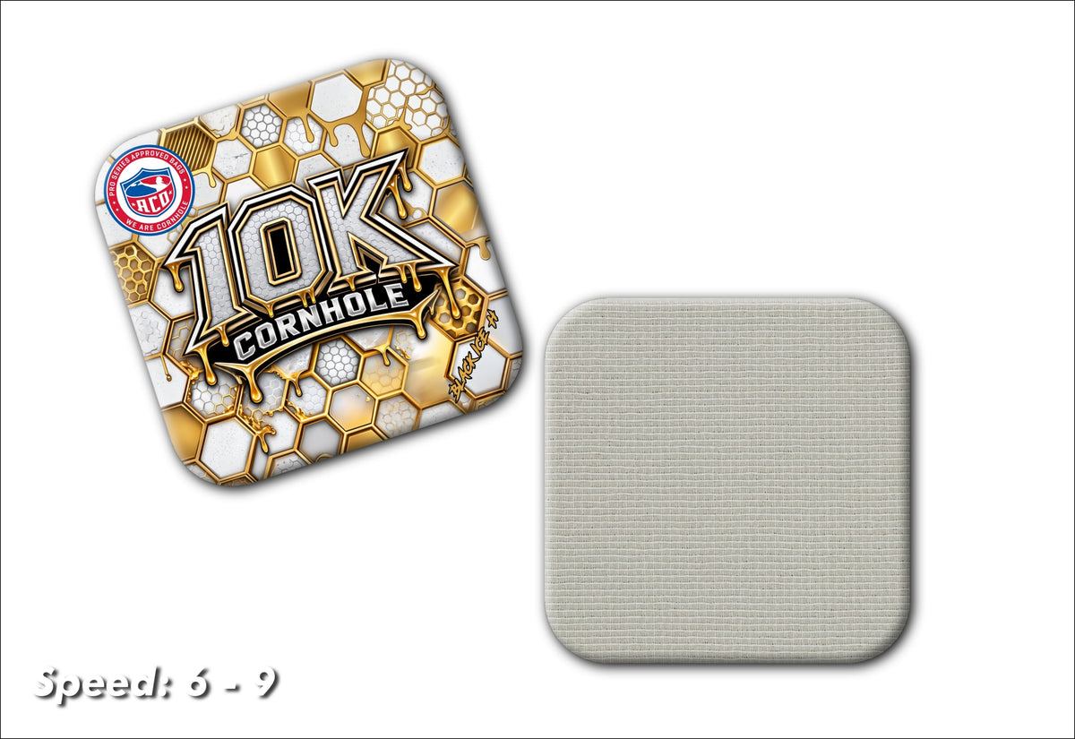 Honeycomb Glow Cornhole Bags