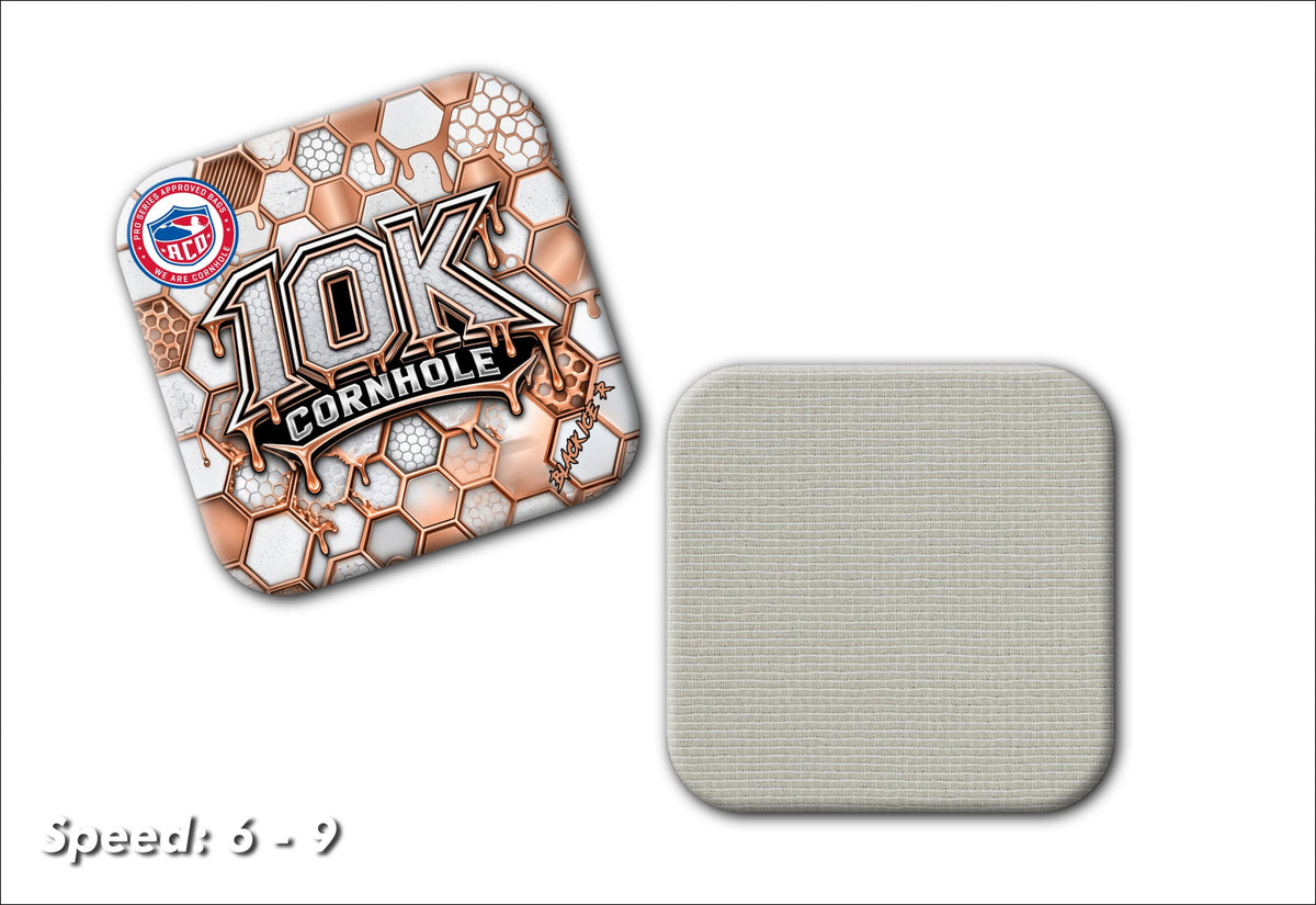 Honeycomb Glow Cornhole Bags