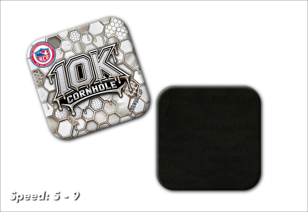Honeycomb Glow Cornhole Bags