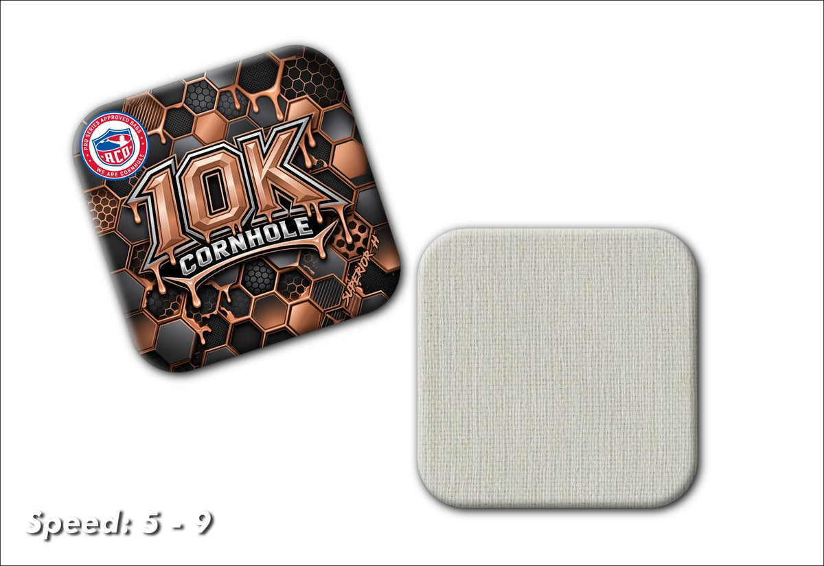 Honeycomb Noir Cornhole Bags