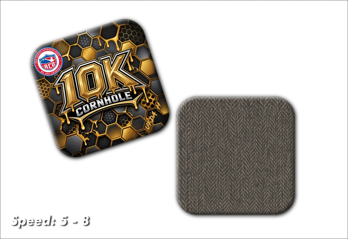 Honeycomb Noir Cornhole Bags