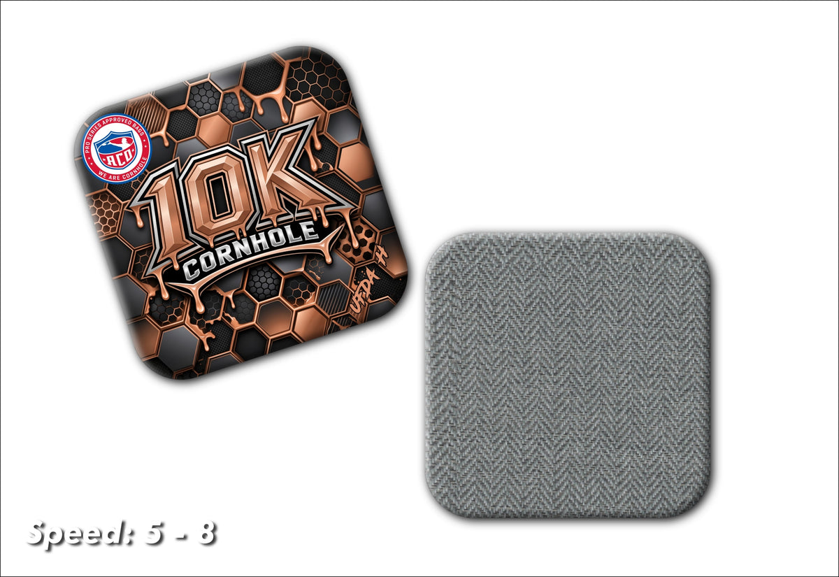 Honeycomb Noir Cornhole Bags
