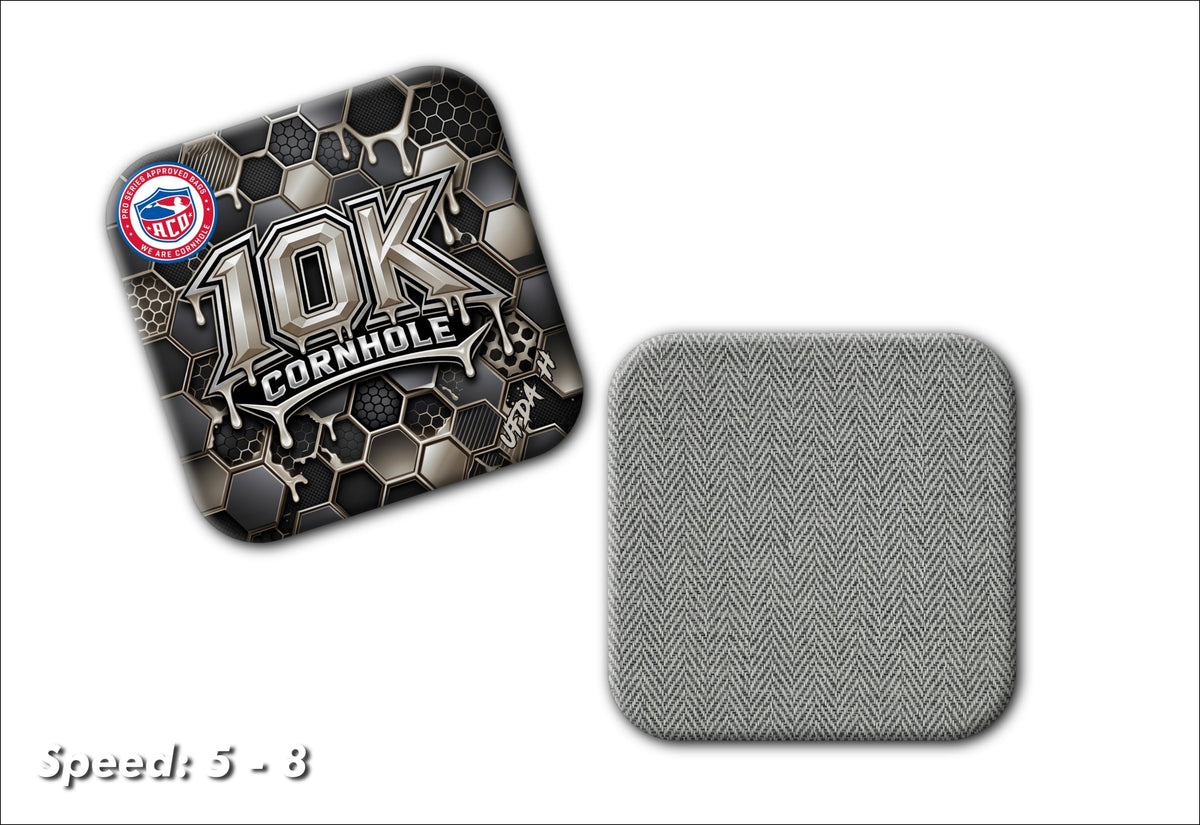Honeycomb Noir Cornhole Bags