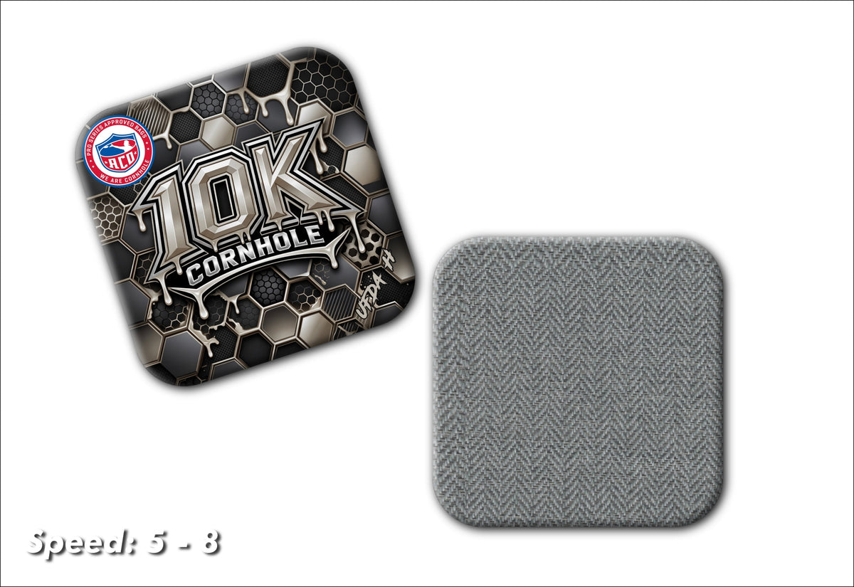 Honeycomb Noir Cornhole Bags